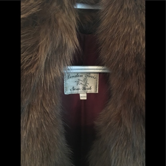 Brown mink coat - Picture 3 of 3